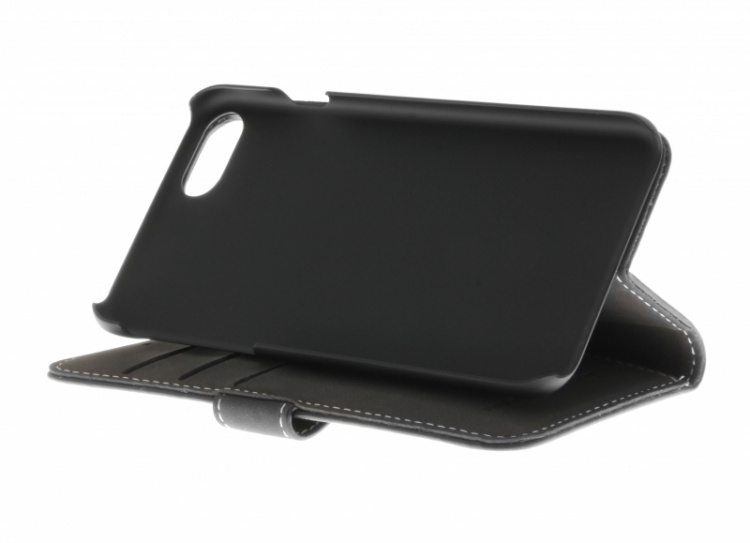 Insmat Exclusive Flip Case lompakkokotelo iPhone 6 / 6s / 7 / 8 / SE, musta Insmat Exclusive Flip Case lompakkokotelo iPhone 6 / 6s / 7 / 8 / SE, musta