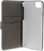 Insmat Exclusive Flip Case lompakkokotelo iPhone 6 / 6s / 7 / 8 / SE, valkoinen