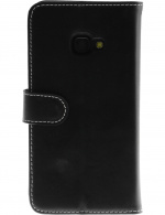 Insmat Exclusive Flip Case -lompakkokotelo, Samsung Xcover 4 / 4S, musta