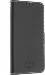 Insmat Exclusive Flip Case lompakkokotelo, Samsung Galaxy A40, musta