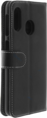 Insmat Exclusive Flip Case lompakkokotelo, Samsung Galaxy A20e, musta