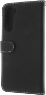 Insmat Exclusive Flip Case -lompakkokotelo, Oneplus Nord, musta