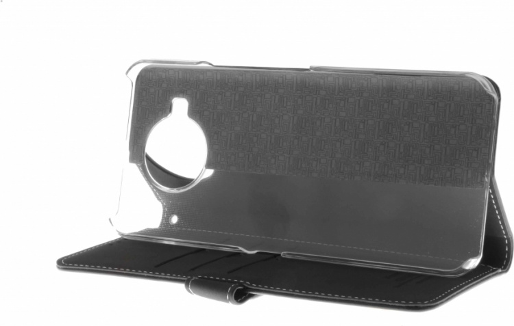 Insmat Exclusive Flip Case -lompakkokotelo, Nokia 8.3, musta