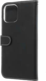 Insmat Exclusive Flip Case lompakkokotelo, iPhone 12 Pro Max, musta Insmat Exclusive Flip Case lompakkokotelo, iPhone 12 Pro Max, musta