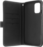 Insmat Exclusive Flip Case -lompakkokotelo, Oneplus 8T, musta