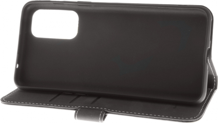 Insmat Exclusive Flip Case -lompakkokotelo, OnePlus Nord 2 5G, musta