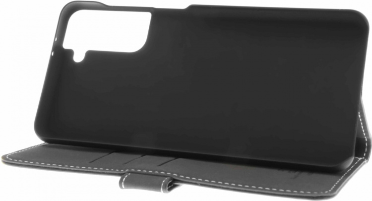 Insmat Exclusive Flip Case -suojakotelo, Samsung S21, musta