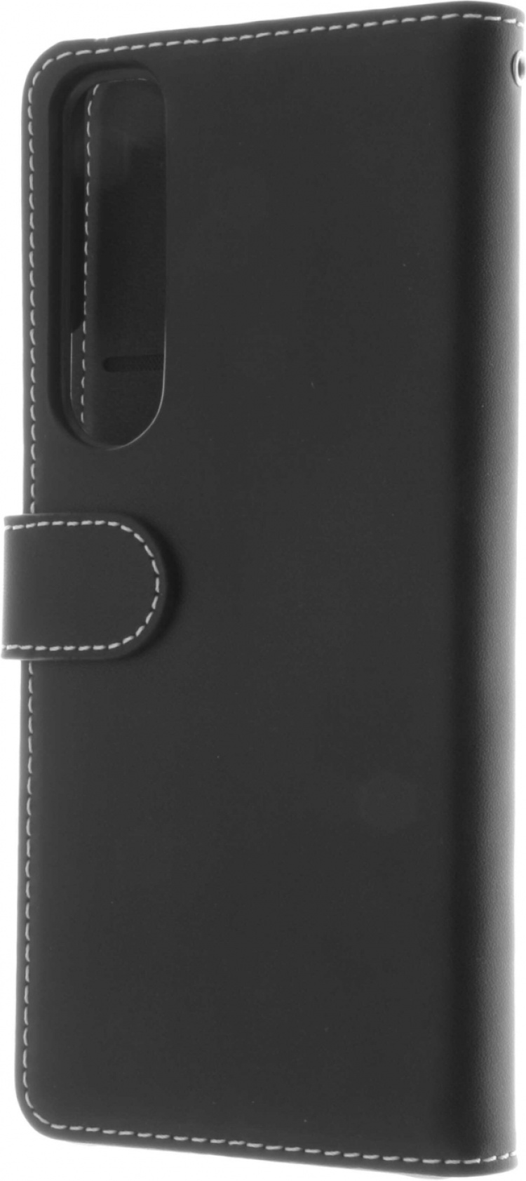 Insmat Exclusive Flip Case -lompakkokotelo, Sony Xperia 1 IV, musta