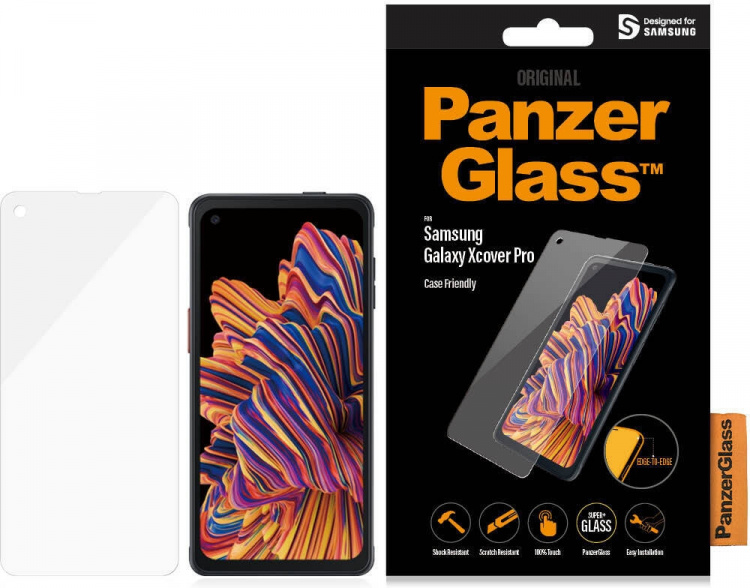 PanzerGlass Case Friendly -panssarilasi, Samsung Galaxy Xcover Pro
