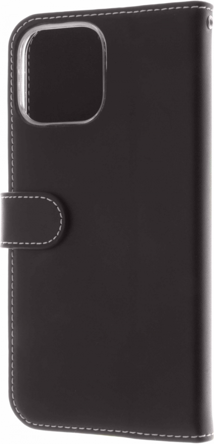 Insmat Exclusive Flip Case lompakkokotelo, iPhone 13 Pro Max, musta