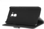 Insmat Exclusive Flip Case -lompakkokotelo, Honor 7 Lite, musta