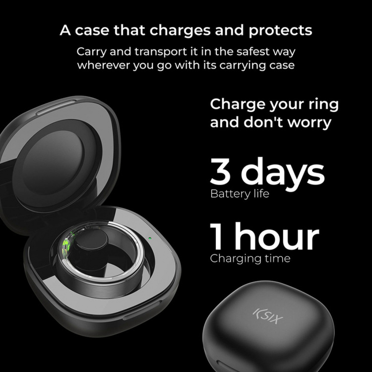 KSIX Smart Ring Saturn - XL