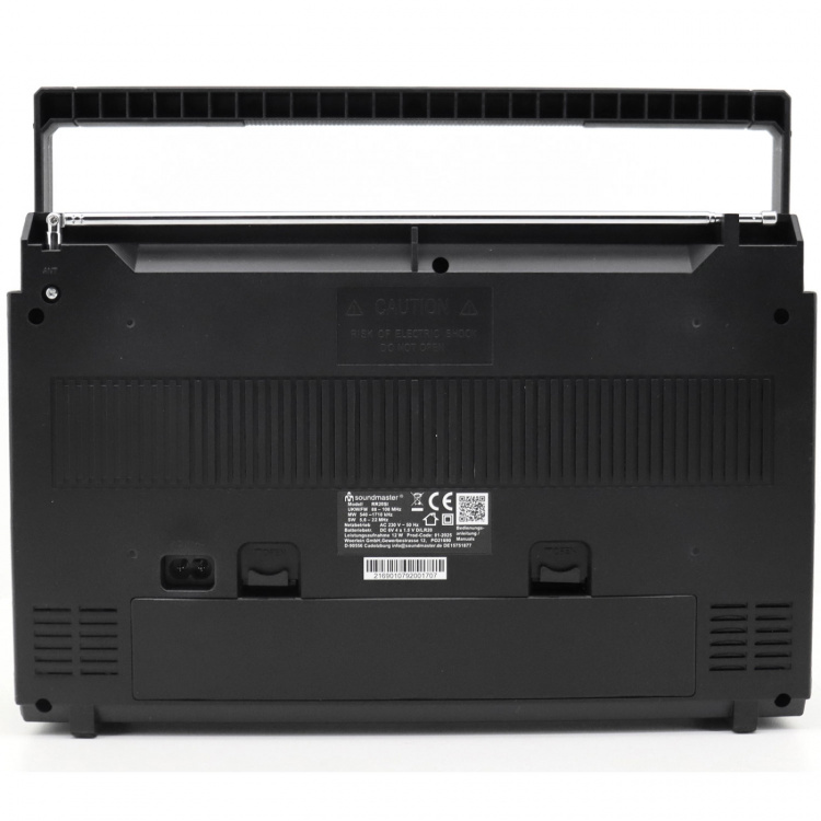 Soundmaster Kassettradio Mono Bluetooth RR20SI Silver Soundmaster Kassettradio Mono Bluetooth RR20SI Silver