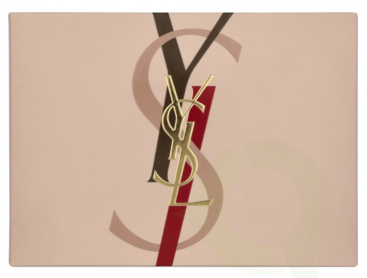 Yves Saint Laurent YSL Black Opium Giftset 52 ml Edp Spray 50ml/#01 Mini Lash Clash 2ml/Pouch