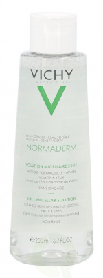 Vichy Normaderm Micel. Sol. Imperf. Prone 200 ml For Oily Skin / Sensitive Skin