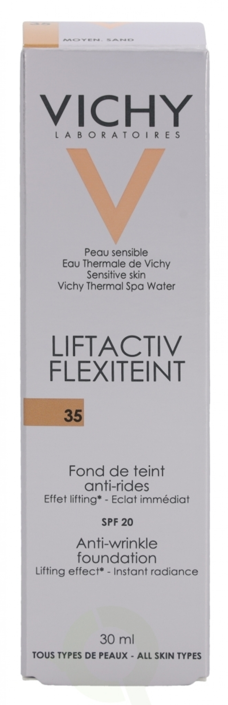 Vichy Liftactiv Flexilift Anti-Wrinkle Foundation SPF20 30 ml #35 Sand