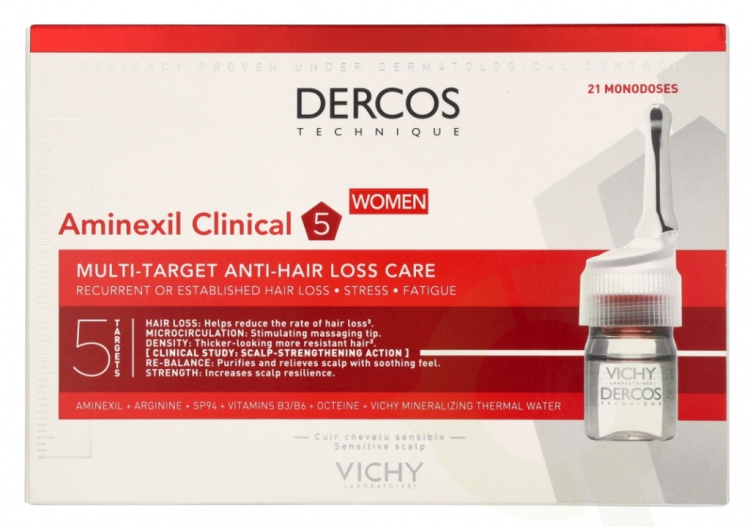 Vichy Dercos Aminexil Intensive 5 Women 2016 126 ml 21 doses