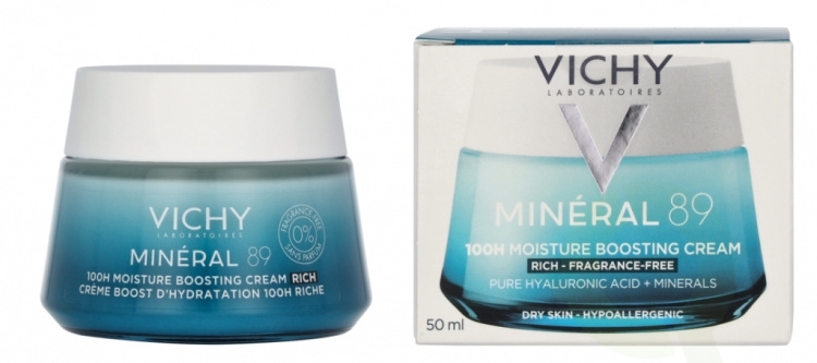 Vichy Mineral 89 100H Moisture Boosting Cream - Rich 50 ml