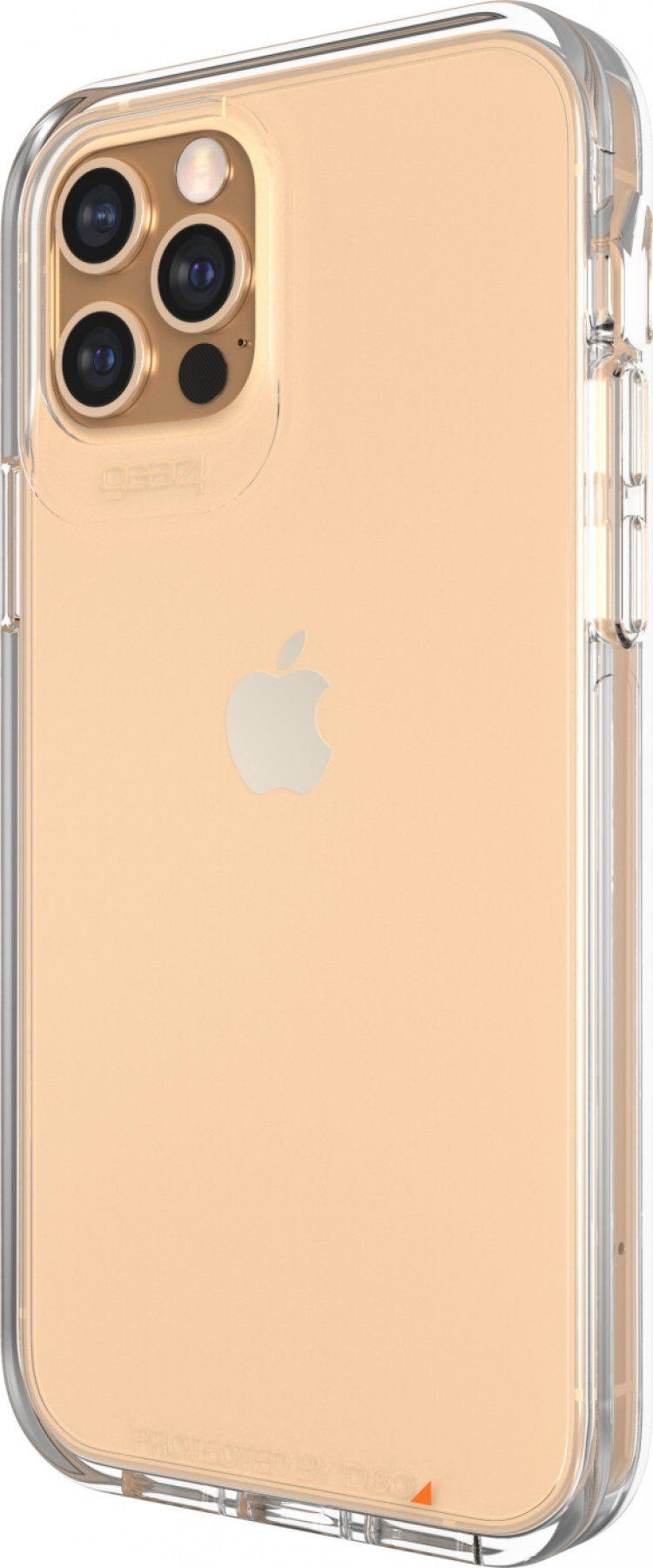 GEAR4 D3O Crystal Palace -suojakuori, iPhone 12 / 12 Pro, läpinäkyvä