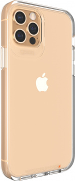 GEAR4 D3O Crystal Palace -suojakuori, iPhone 12 / 12 Pro, läpinäkyvä