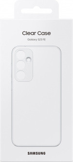 Samsung Galaxy S23 FE Clear Case -suojakuori, läpinäkyvä