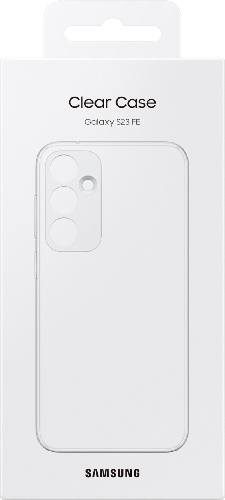 Samsung Galaxy S23 FE Clear Case -suojakuori, läpinäkyvä