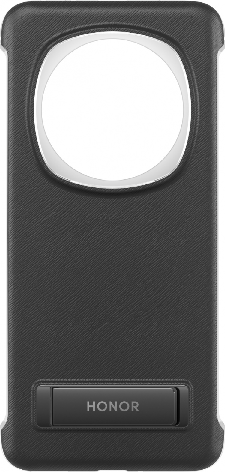 Honor Magic6 Pro -suojakuori telineellä, musta