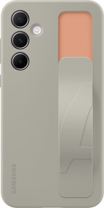 Samsung Galaxy A55 Standing Grip Case -suojakotelo, harmaa
