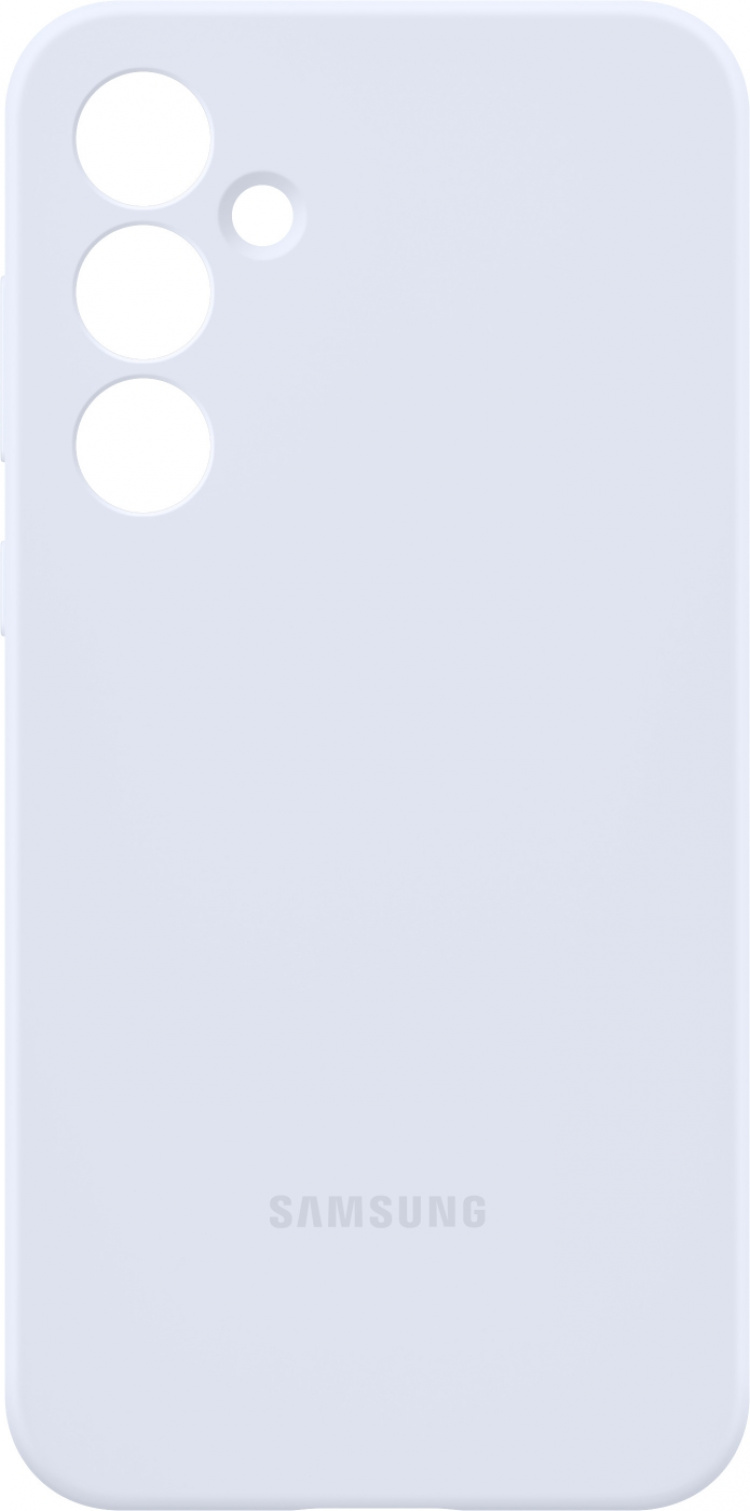 Samsung Galaxy A55 Silicone Case -suojakuori, vaaleansininen