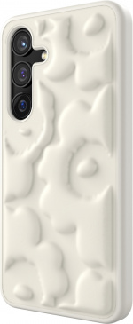 Samsung x Marimekko Embossed Case -suojakuori, Samsung Galaxy S24, beige