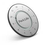 ParkOne Park Life - Elektroninen pysäköintikiekko Titanium Silver