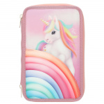 Ylvi Kolminkertainen kynäkotelo - Color Cloud - Karkkivärit Ylvi Kolminkertainen kynäkotelo - Color Cloud - Karkkivärit