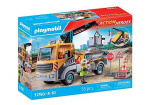 Playmobil Nosturilla varustettu rakennusauto (71750)