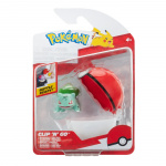 Pokémon Clip N Go Bulbasaur ja poke-pallo (PKW3634)