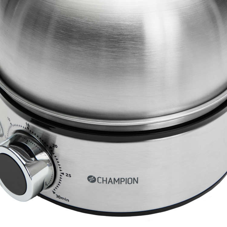 Champion Äggkokare Timer 7 Ägg EB600 Rostfri