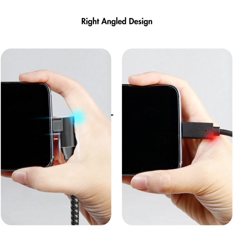 LogiLink Vinklad USB-C-kabel USB 3.2 15W 0,2m