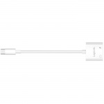 LogiLink USB-C-adapter med 1 x ljudport, 1 x USB-C PD 60W Vit