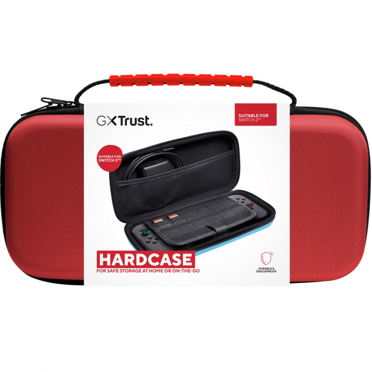 Trust GXT 1251RB Hardcase Nintendo Switch 2 Röd/Blå Trust GXT 1251RB Hardcase Nintendo Switch 2 Röd/Blå