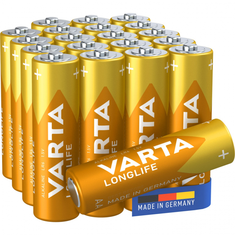 Varta Longlife AA / LR06 Batteri 20-pack
