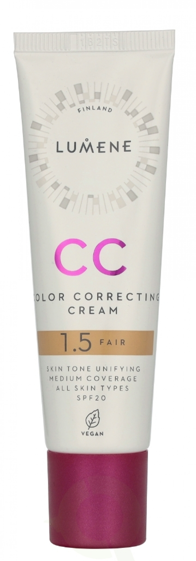 Lumene CC Color Correcting Cream SPF20 30 ml #1,5 Fair