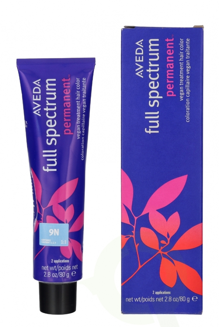 Aveda Full Spectrum Permanent Vegan Pure Tone Hair Color 80 g 9N