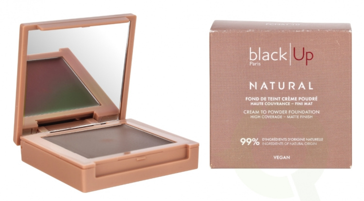 Black Up Full Cover Cream Powder Foundation 9.5 g #10