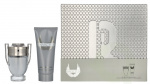Paco Rabanne Invictus Giftset 150 ml Edt Spray 50 ml/All Over Shampoo 100ml