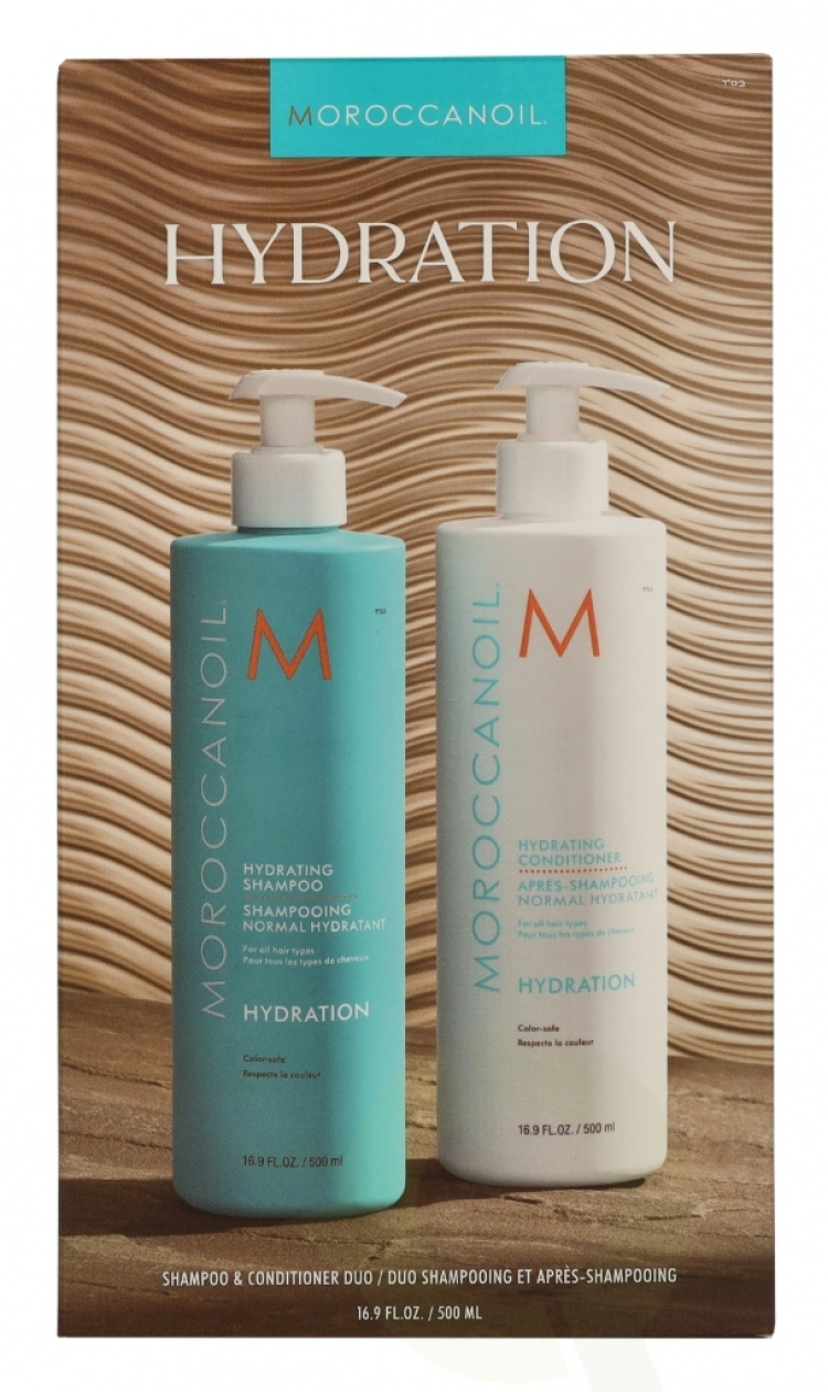Moroccanoil Hydration Set 1000 ml Shampoo 500ml/Conditioner 500ml