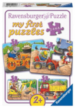 Ravensburger Työmaan eläimet - 2/4/6/8p (10105717)