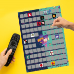 Mad Monkey Scratch Poster Top 100 80- ja 90-luvun elokuvat