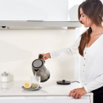 BLACK+DECKER Vedenkeitin 2200W 1,7L Harjattu Ruostumaton Teräs BLACK+DECKER Vedenkeitin 2200W 1,7L Harjattu Ruostumaton Teräs