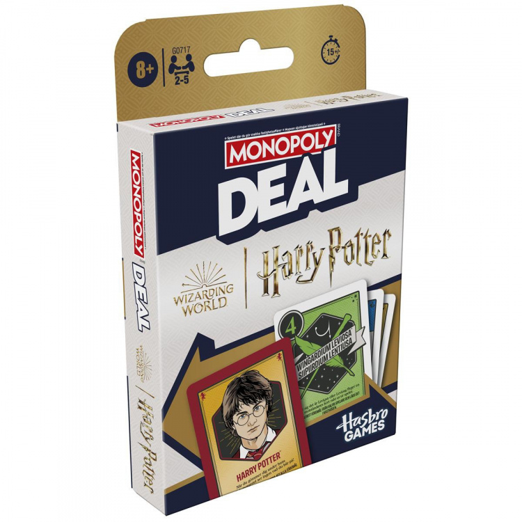 Hasbro gaming Korttipeli Monopoly Deal Harry Potter (SE/FI)