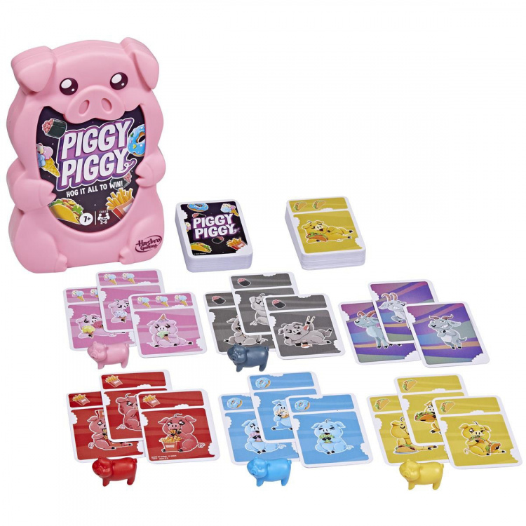 Hasbro gaming Korttipeli Piggy Piggy (SE/FI)