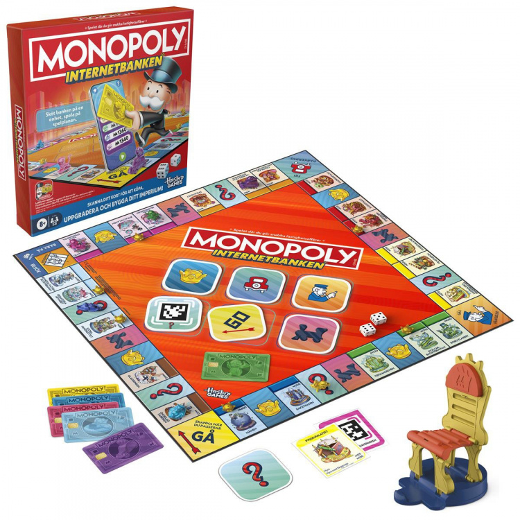 Hasbro gaming Lautapeli Monopoly App Banking (SE)